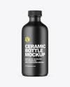 Ceramic Bottle Mockup