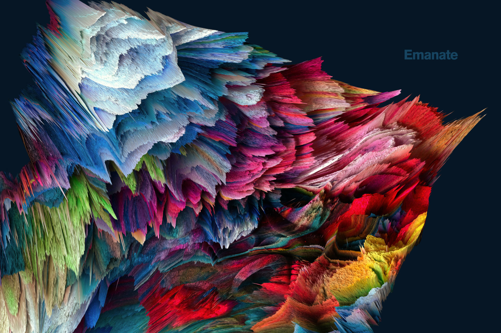 Emanate: Experimental 3D Shapes Emanate: Experimental 3D Shapes