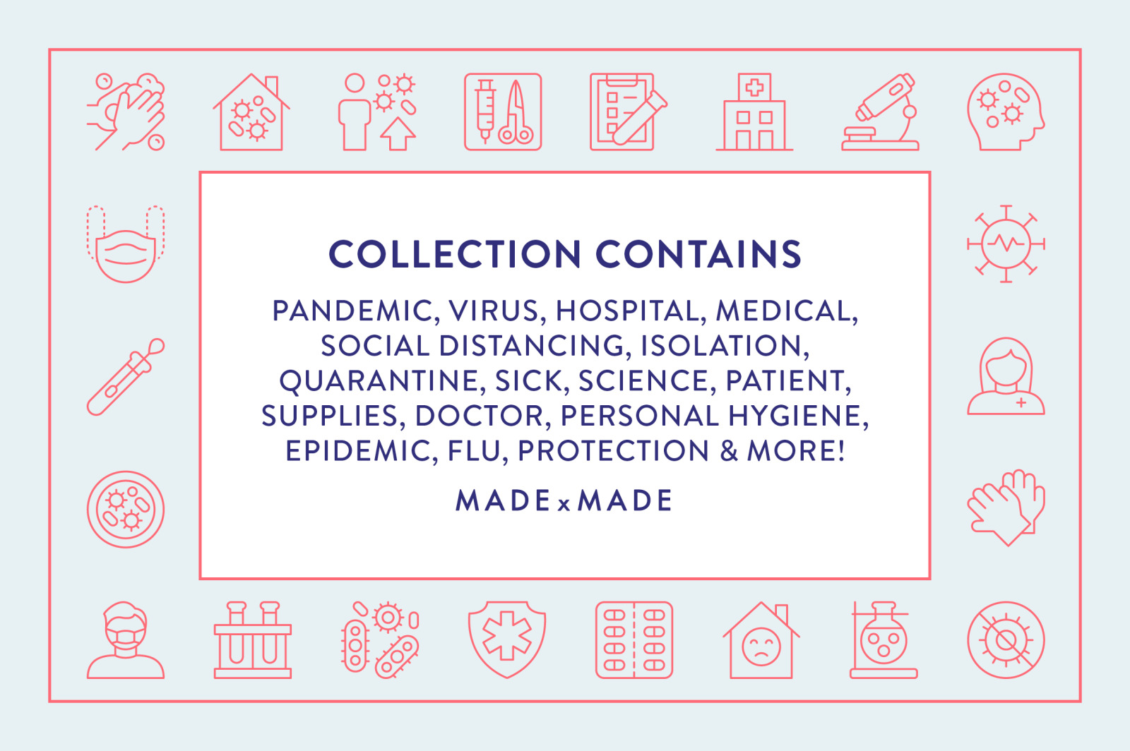 Line Icons – Pandemic