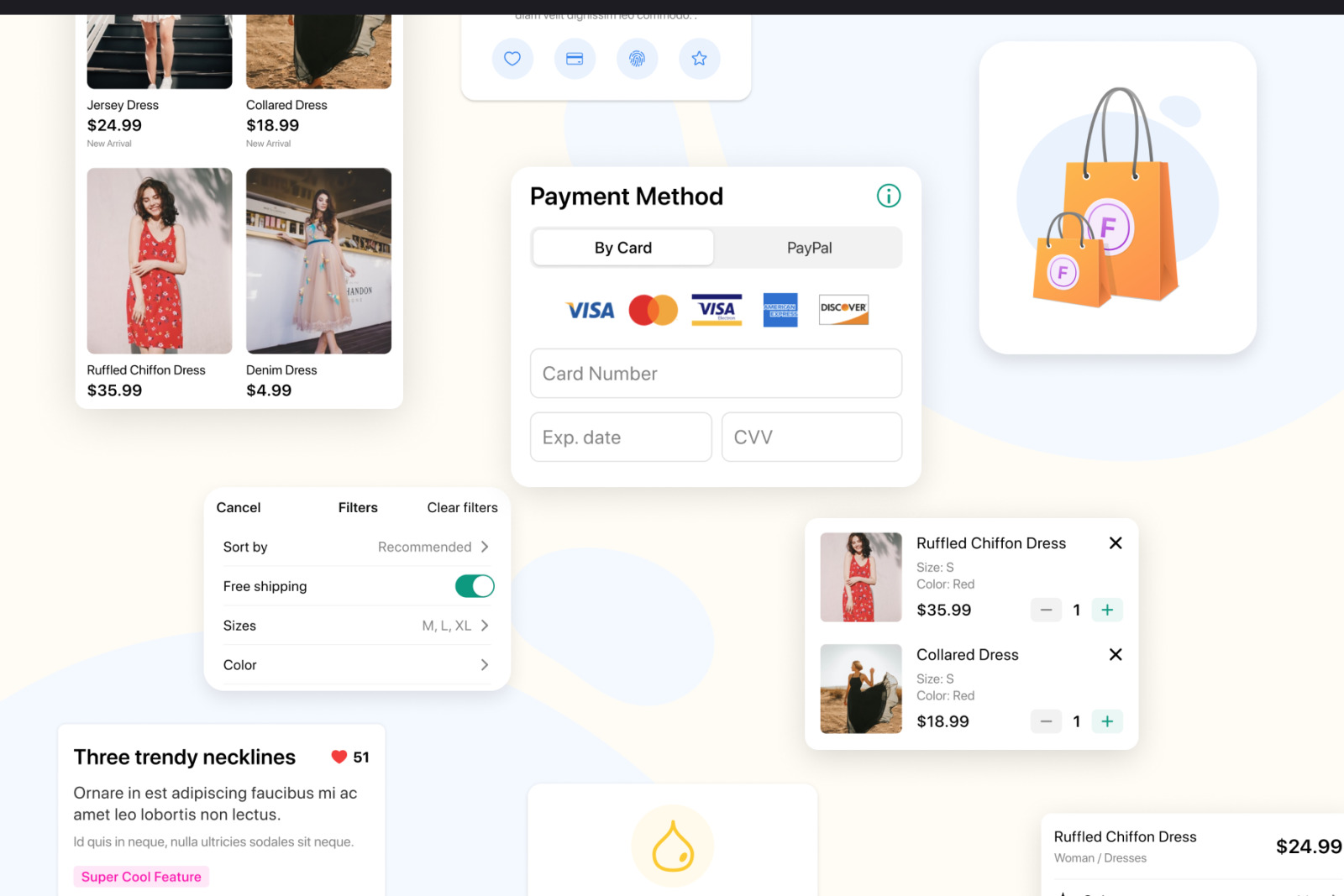 Fluik - E-commerce App UI Kit