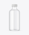 Frosted Glass Bottle Mockup