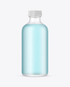 Frosted Glass Bottle Mockup