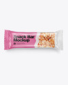 Muesli Snack Bar Mockup