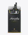 Super Slims Cigarette Pack Mockup