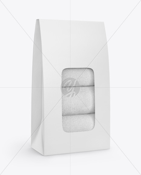 Box with Towels Mockup