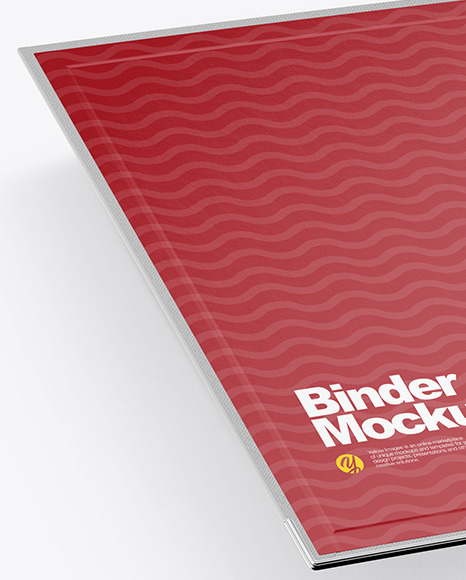 Open Binder Mockup