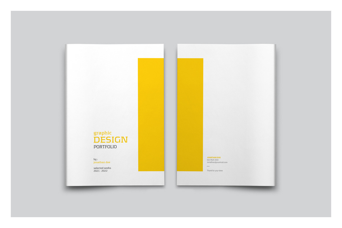 Graphic Design Portfolio Template