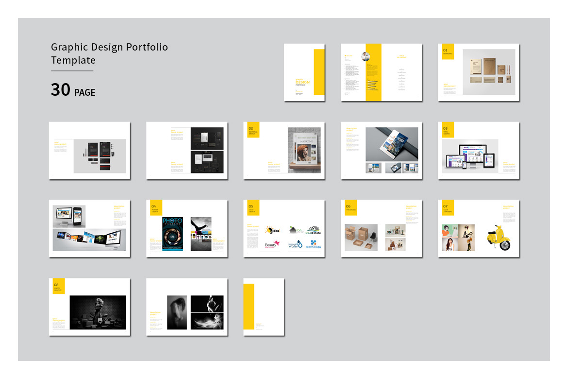 Graphic Design Portfolio Template Graphic Design Portfolio Template