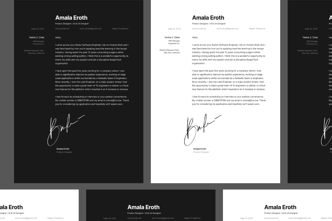 Elegant & Pro Resume Elegant & Pro Resume