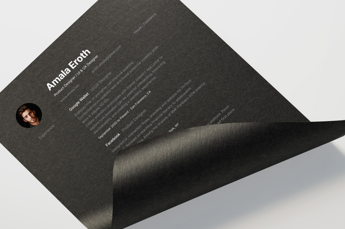 Elegant & Pro Resume Elegant & Pro Resume