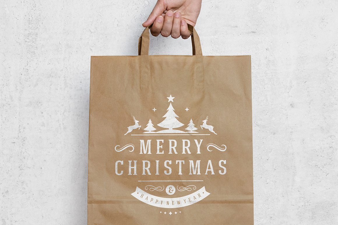 Christmas 30 labels and badges Christmas 30 labels and badges