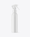 Matte Spray Bottle Mockup