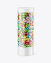 Transparent Candy Tube Mockup Transparent Candy Tube Mockup