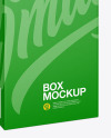 Paper Box Mockup