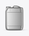 Metallic Jerrycan Mockup