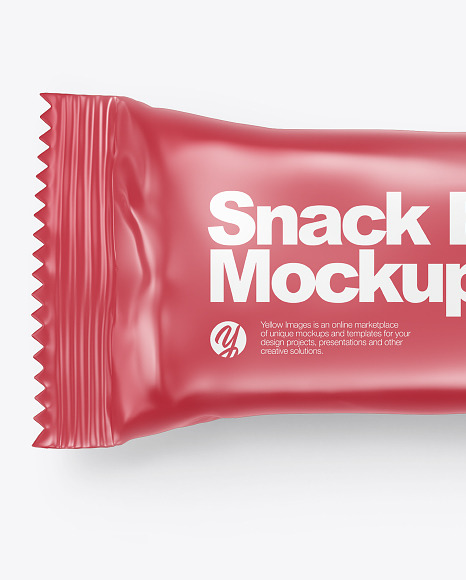 Muesli Snack Bar Mockup