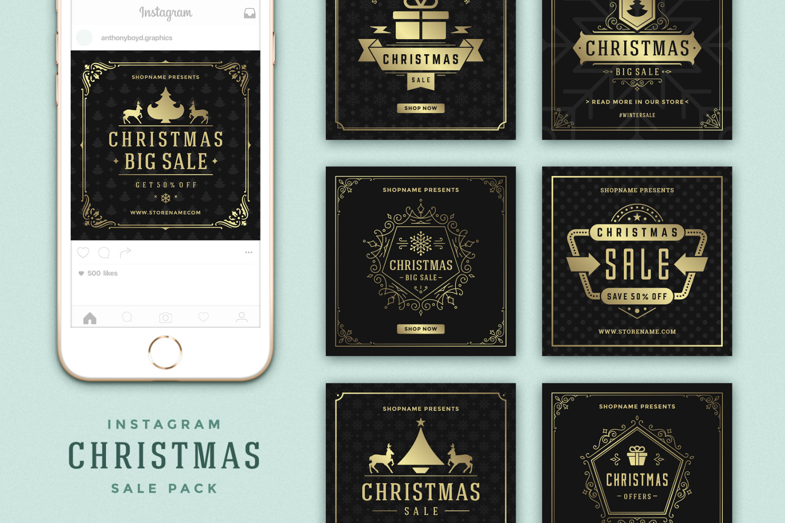 Instagram Christmas Sale Instagram Christmas Sale