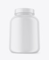 Matte Protein Jar Mockup