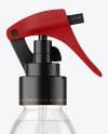 Clear Spray Bottle Mockup Clear Spray Bottle Mockup