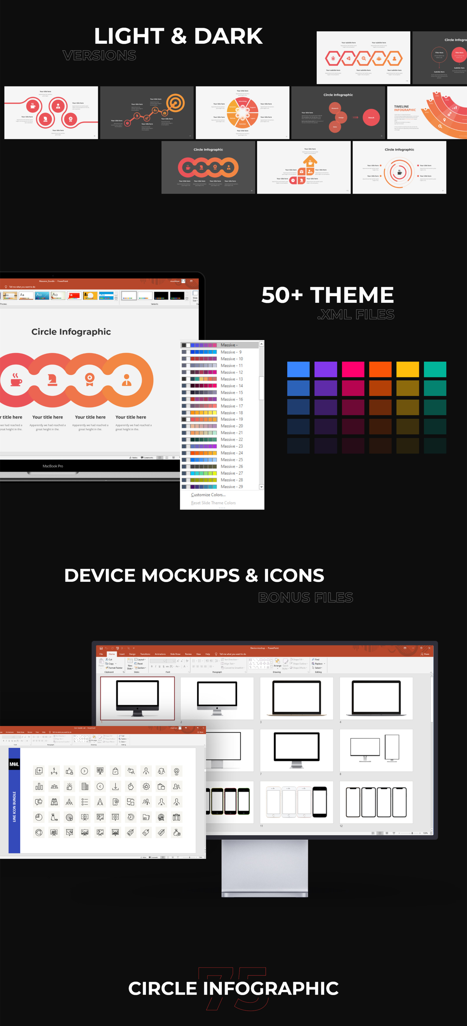 Massive Infographics - Smooth Animated Template