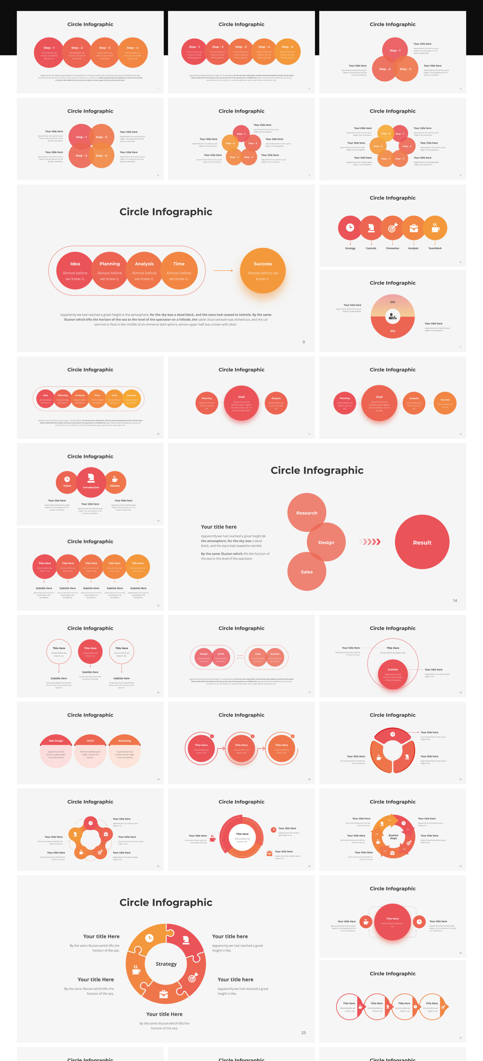 Massive Infographics - Smooth Animated Template