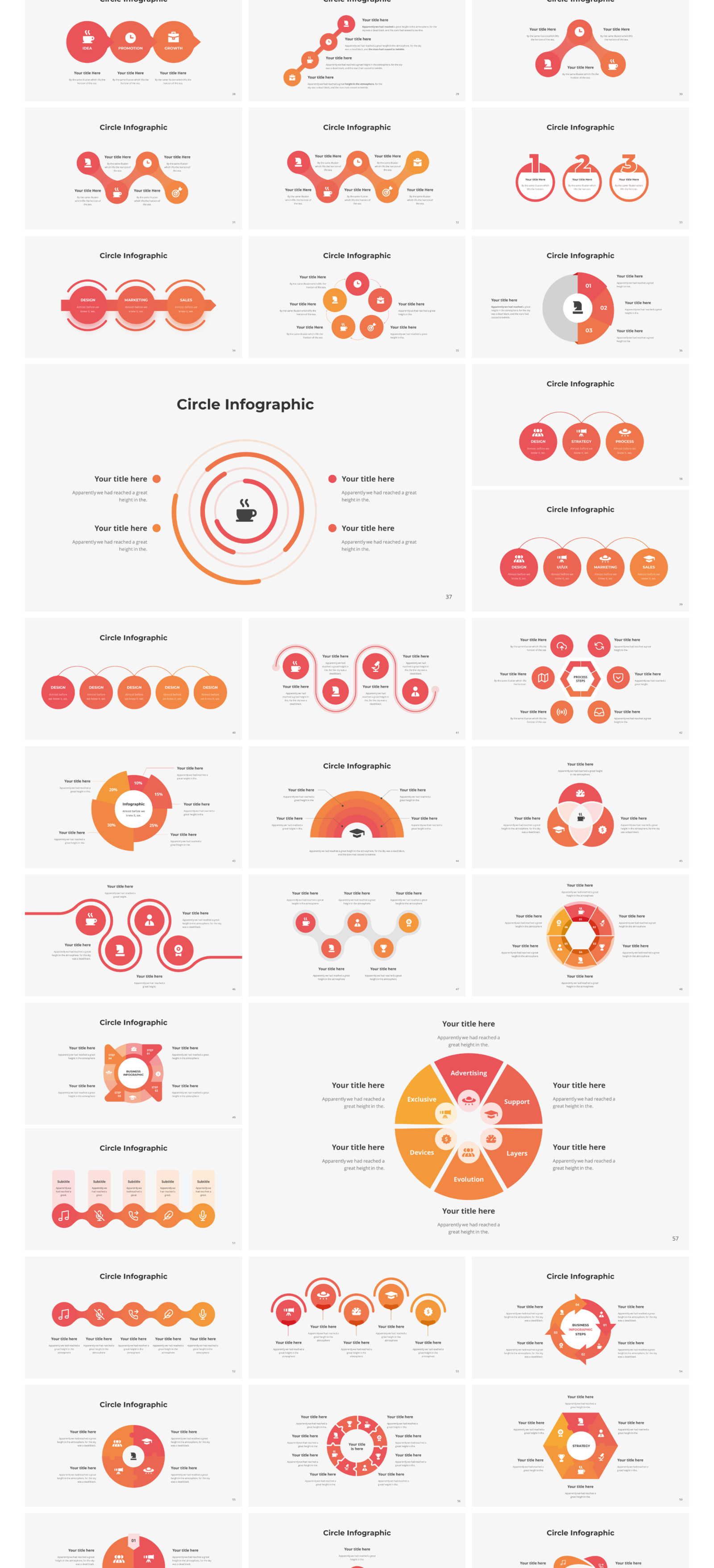 Massive Infographics - Smooth Animated Template