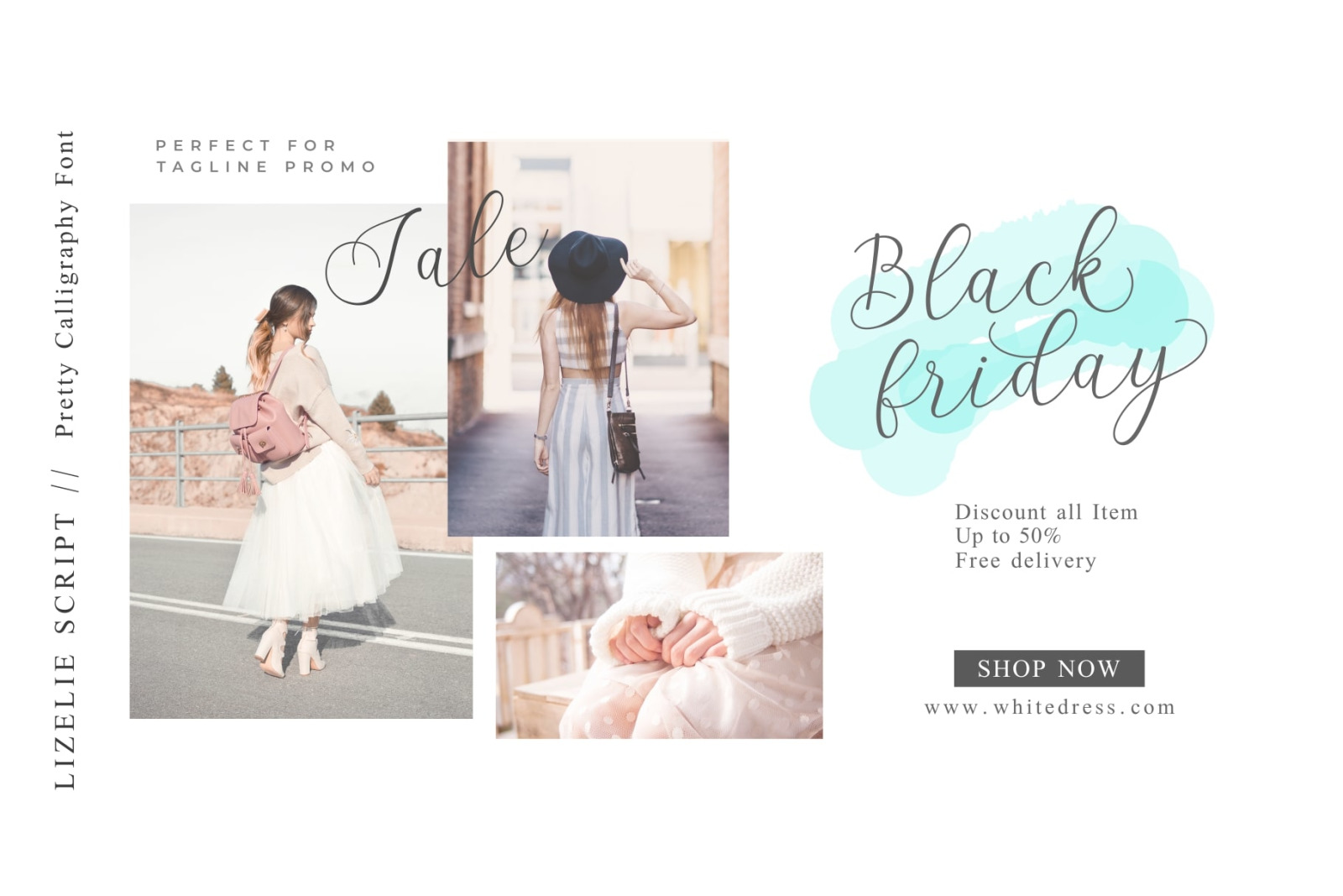 Lizelie Calligraphy font Lizelie Calligraphy font