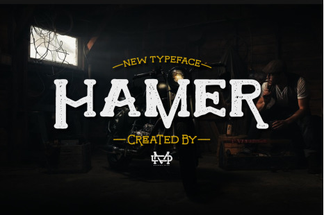 Hamer Typeface - Retro halloween