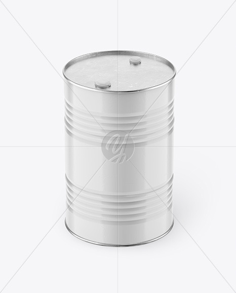 Glossy Barrel Mockup