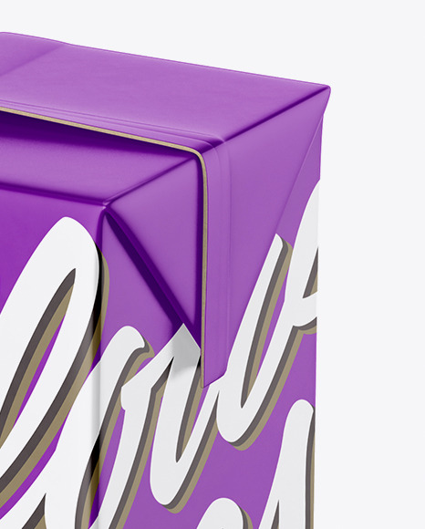 2000ml Carton Pack Mockup