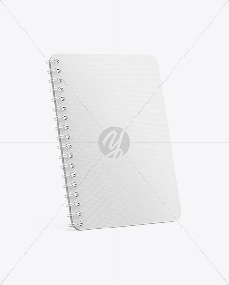 Notebook Mockup - Right Side View