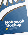 Notebook Mockup - Right Side View