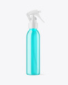 Color Plastic Spray Bottle Mockup Color Plastic Spray Bottle Mockup