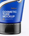 Matte Cosmetic Tube Mockup