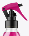 Color Liquid Spray Bottle Mockup