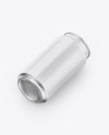 Metallic Can W/ Glossy Finish Mockup Metallic Can W/ Glossy Finish Mockup