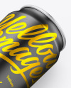 Metallic Can W/ Matte Finish Mockup Metallic Can W/ Matte Finish Mockup
