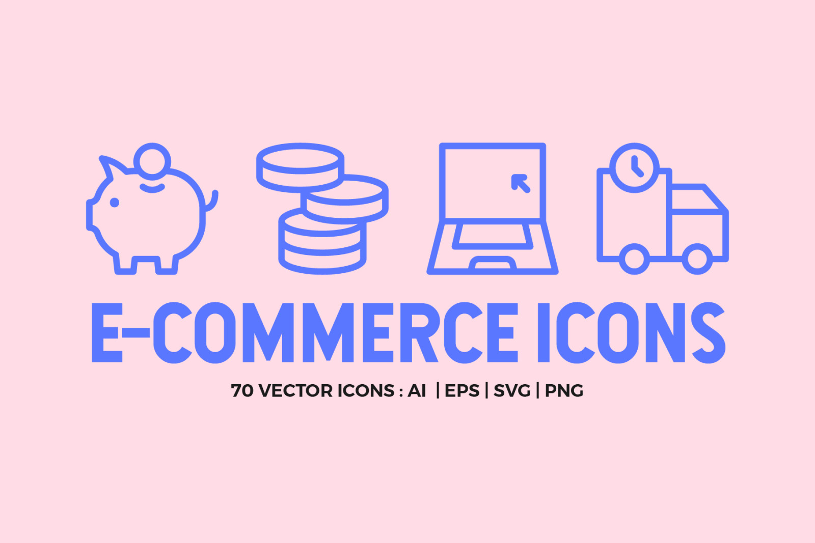E-Commerce Line Icons E-Commerce Line Icons