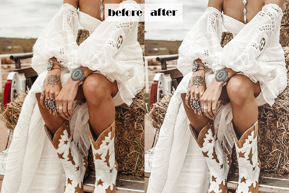 Boho Queen Lightroom Presets | Desktop & Mobile Boho Queen Lightroom Presets | Desktop & Mobile