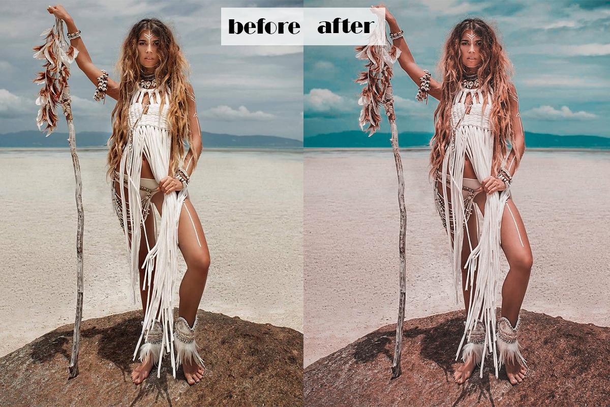 Boho Queen Lightroom Presets | Desktop & Mobile Boho Queen Lightroom Presets | Desktop & Mobile