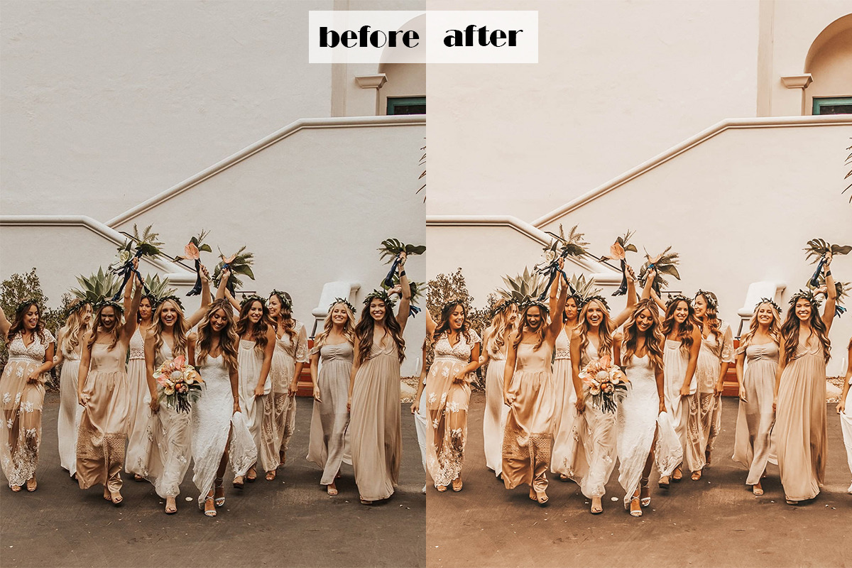 Boho Wedding Lightroom Presets | Mobile + Desktop