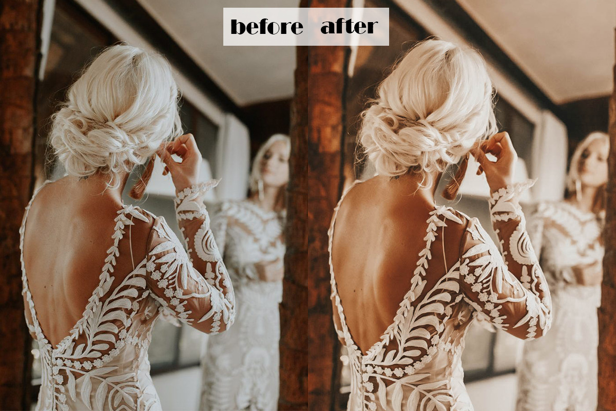 Boho Wedding Lightroom Presets | Mobile + Desktop