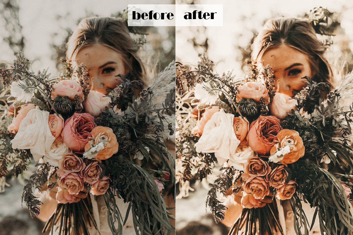 Boho Wedding Lightroom Presets | Mobile + Desktop