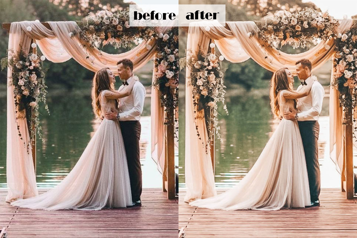 Boho Wedding Lightroom Presets | Mobile + Desktop