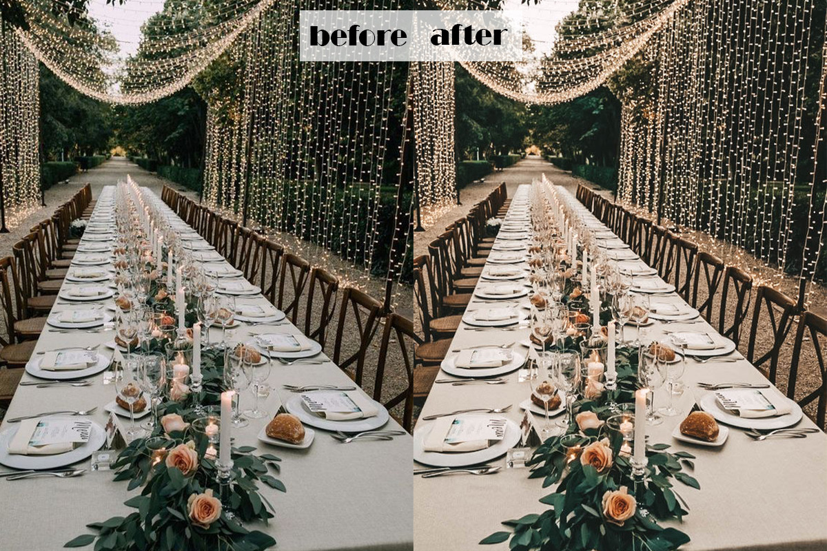 Boho Wedding Lightroom Presets | Mobile + Desktop