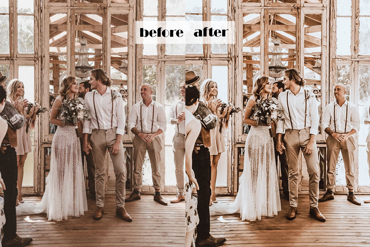 Rustic Wedding Lightroom Presets | Mobile &amp; Desktop