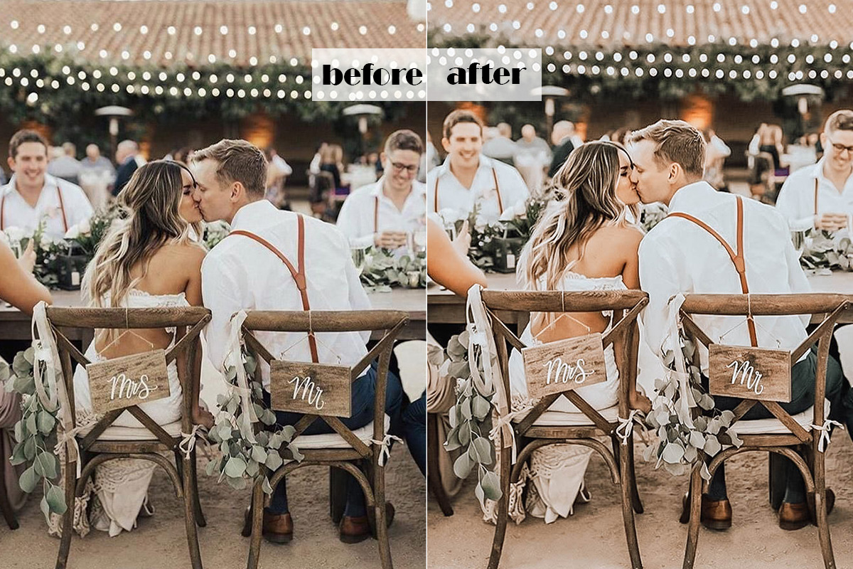 Rustic Wedding Lightroom Presets | Mobile &amp; Desktop