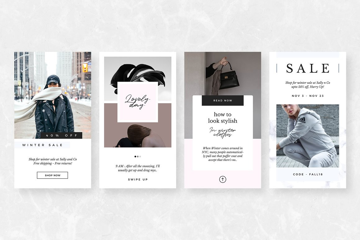 Animated Instagram Stories Pack Animated Instagram Stories Pack
