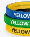 Matte Silicone Wristbands Mockup