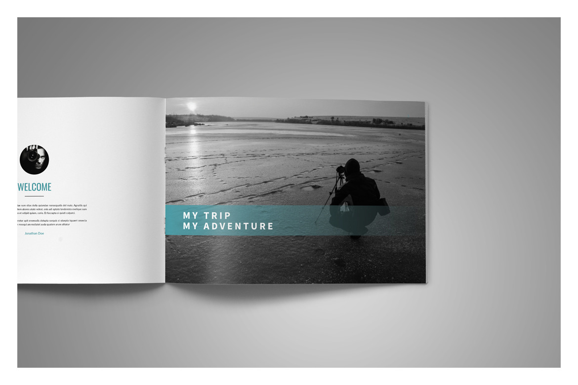 PSD Photo Album Template